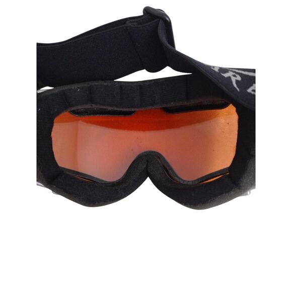 Polar Edge Ski Snowboard Goggles Amber Lens Vented Anti-Fog Black Adult - Picture 1 of 5